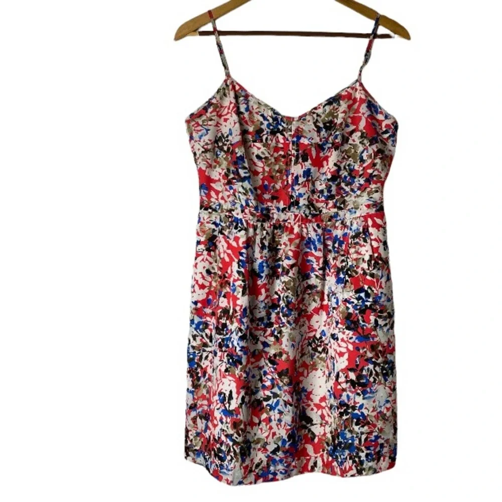 J.Crew Printed Seaside Cami Dress 10